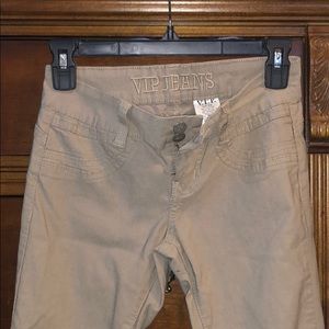 Tan Jegging Pants